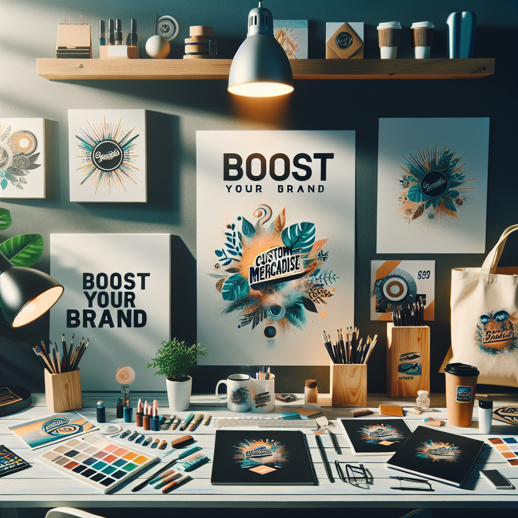 Boost Your Brand: Creative Custom Merchandise Tips
