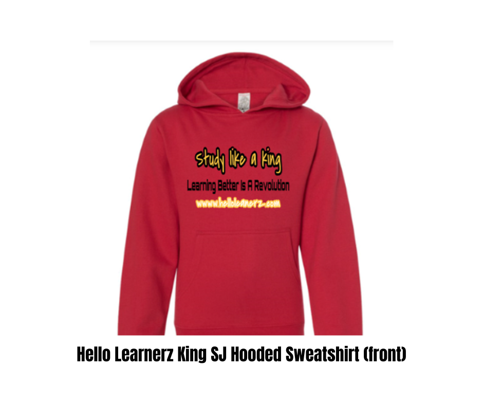 Hello Learnerz King SJ Hooded Sweatshirt