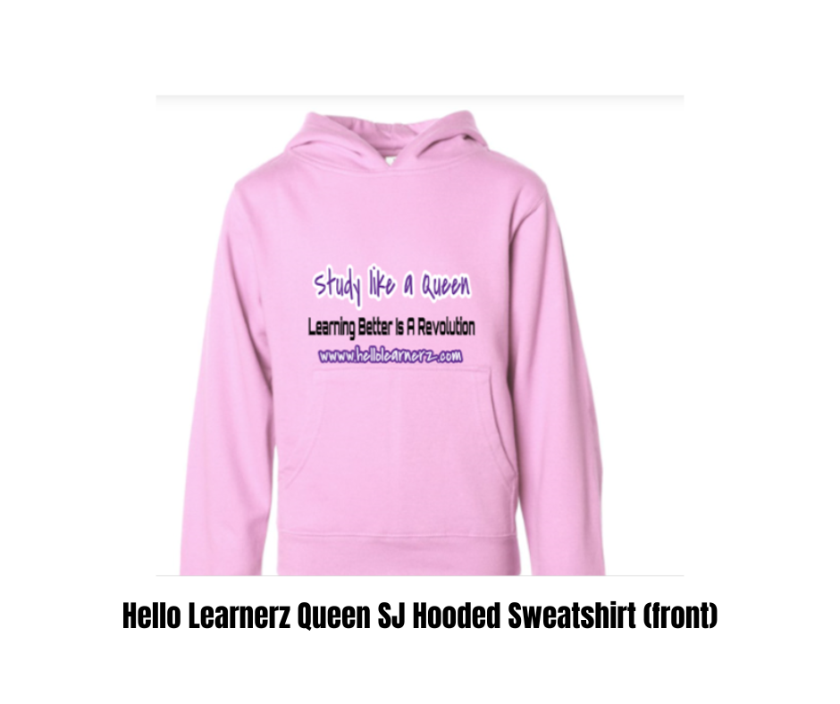 Hello Learnerz Queen SJ Hooded Sweatshirt